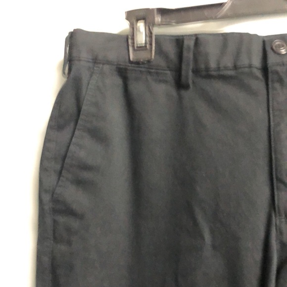 Gap for good gap black dress pants 40x32 essential khaki straight like new - Picture 2 of 11